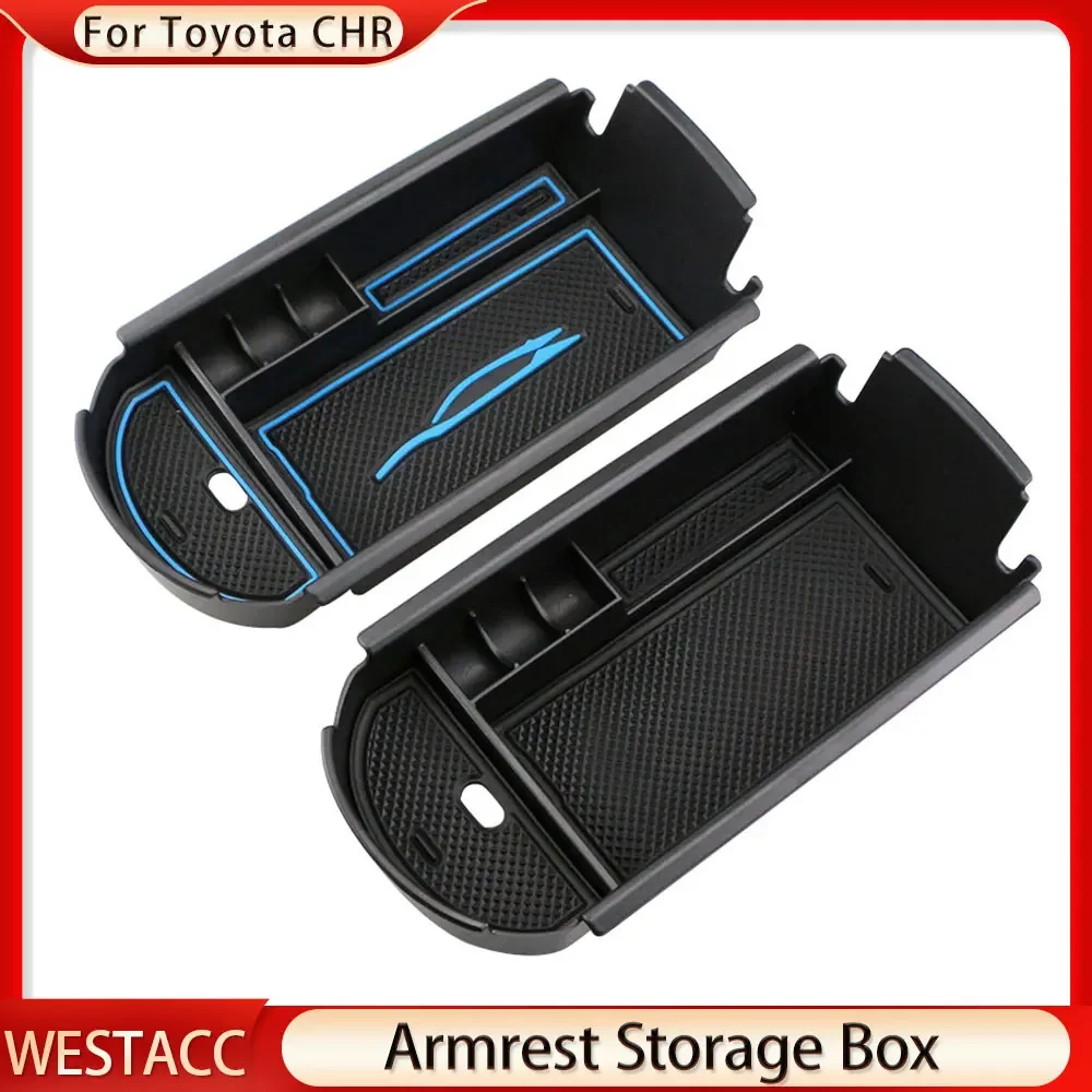 For Toyota CHR C-HR 2016 - 2023 Organizer Armrest Box Storage Tray Center Console Container Holder Accessories - Image 4