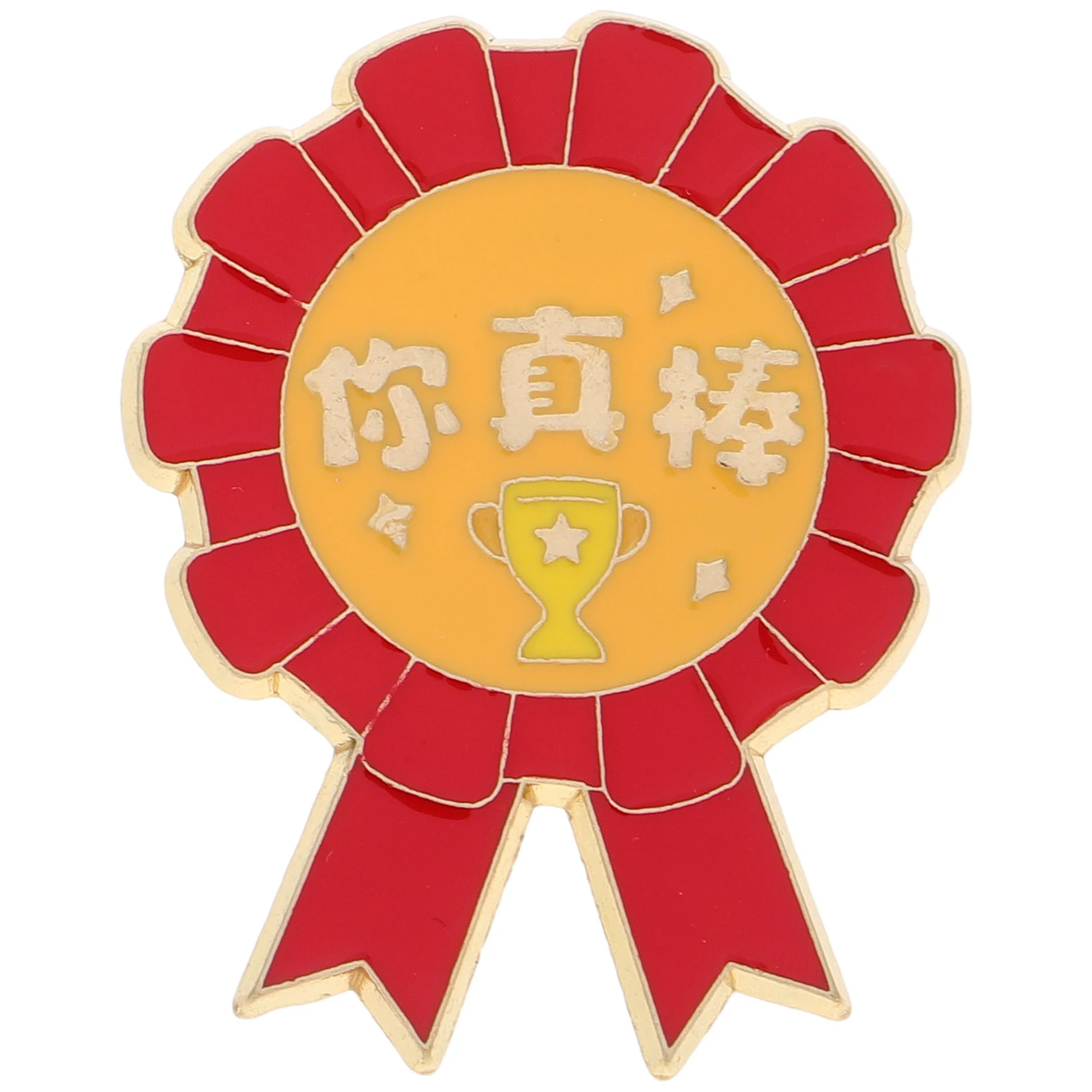 

Decorations Medal Pin Corsage Achievement Pins Medals for Red Alloy Colorful Breastpins