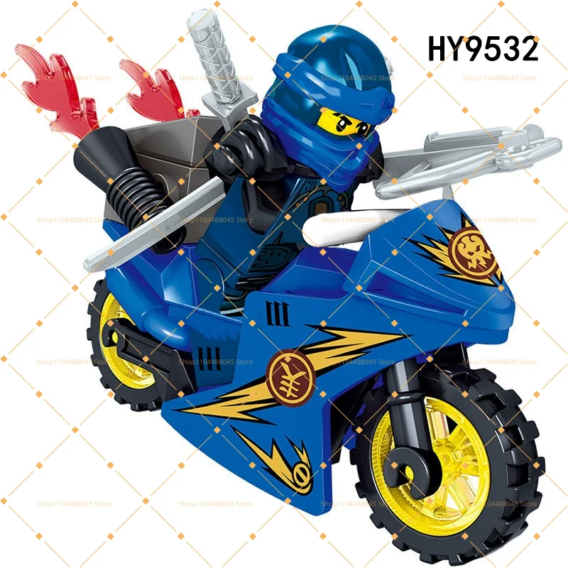 Ninja Knight Samurai Blokken Brick Mini figuurtjes bouwstenen Hot Toys party cadeau