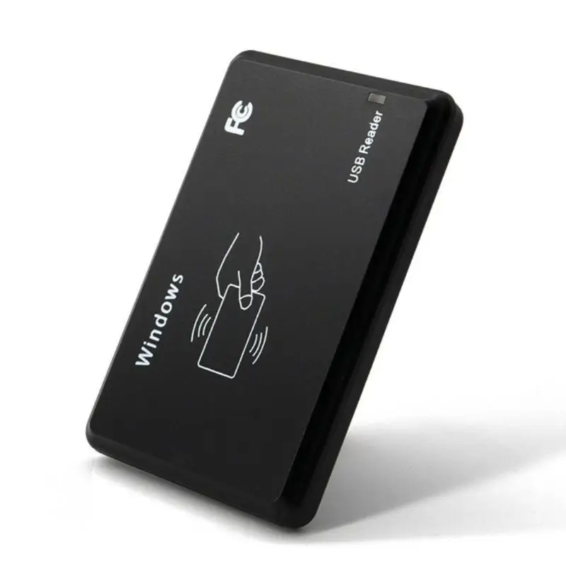 125KhZ 13.56MHz USB Proximity Sensor Smart RFID ID Card Reader Access Control EM4100 EM4305 T5577 Compatible Tags No Need Drive