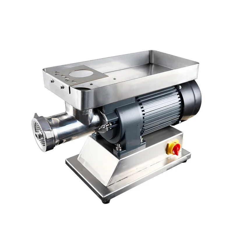 

12 Stainless Steel Frozen Electric Commercial Meat Mixer Grinding Grinder Machine Meat Mincer Meat Grindershine