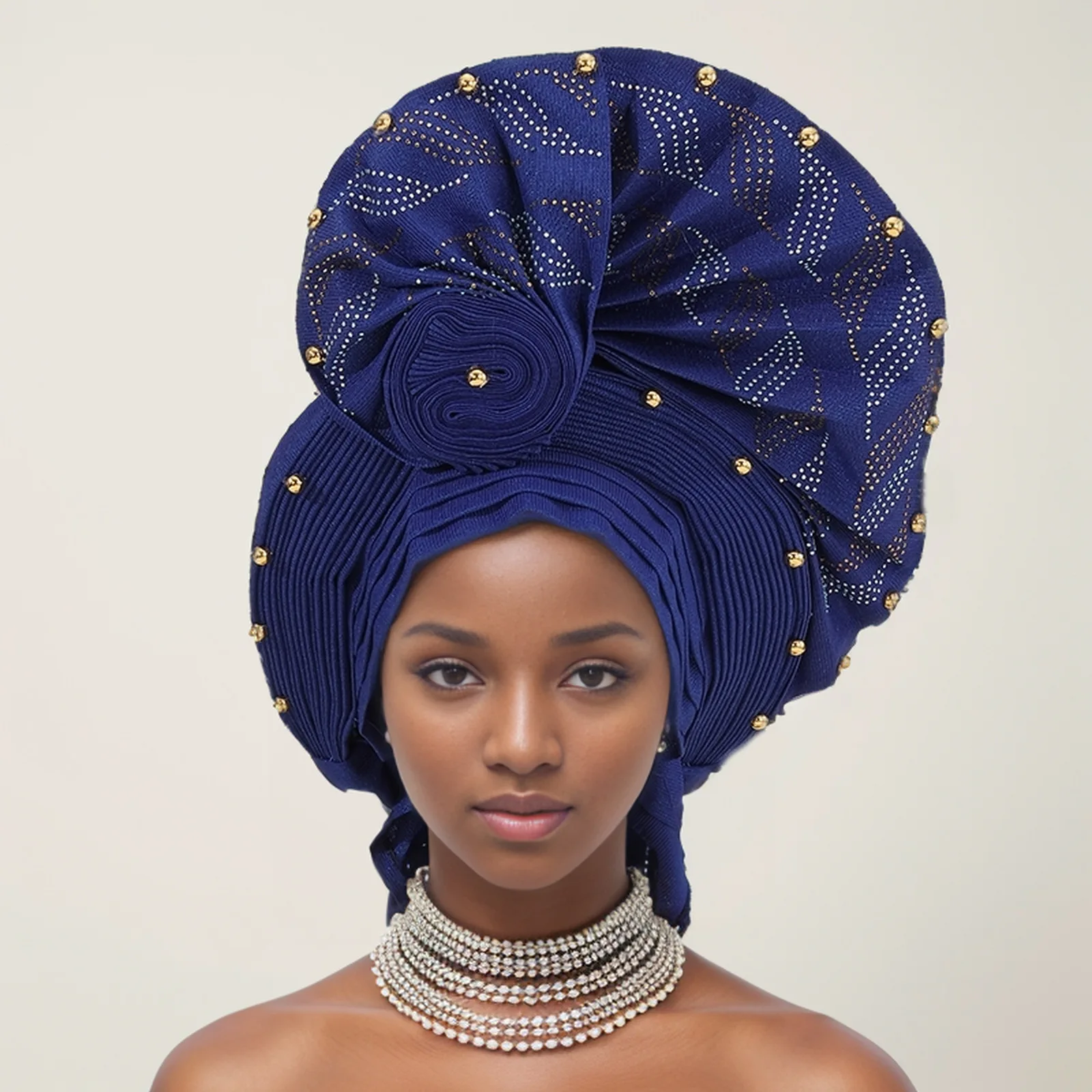 Bonnet hijab turbante mujer bandana auto gele headtie já feito gele nigeriano headwrap africano sego headtie casamento chapelaria