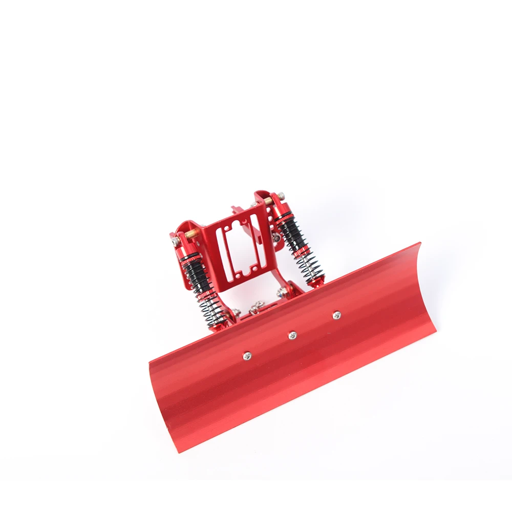 أجزاء ترقية الزاحف RC 1/18 TRX4M - مجرفة ثلج معدنية قابلة للتعديل إلكترونيًا ومجرفة رملية