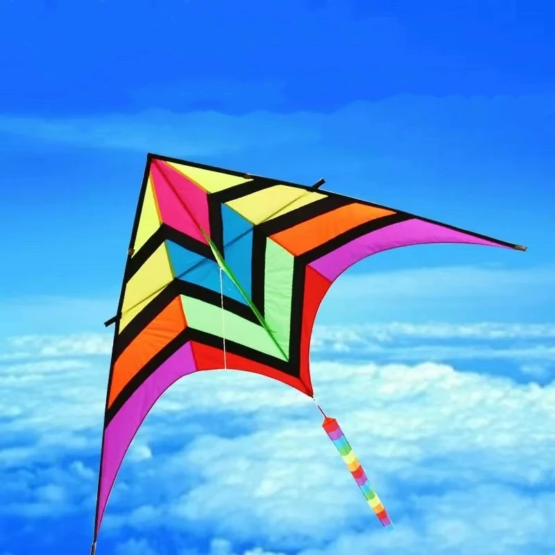 Free Shipping New Delta kites flying for kids kites factory flight kite big professional kite toy sports dragon flying kite tail