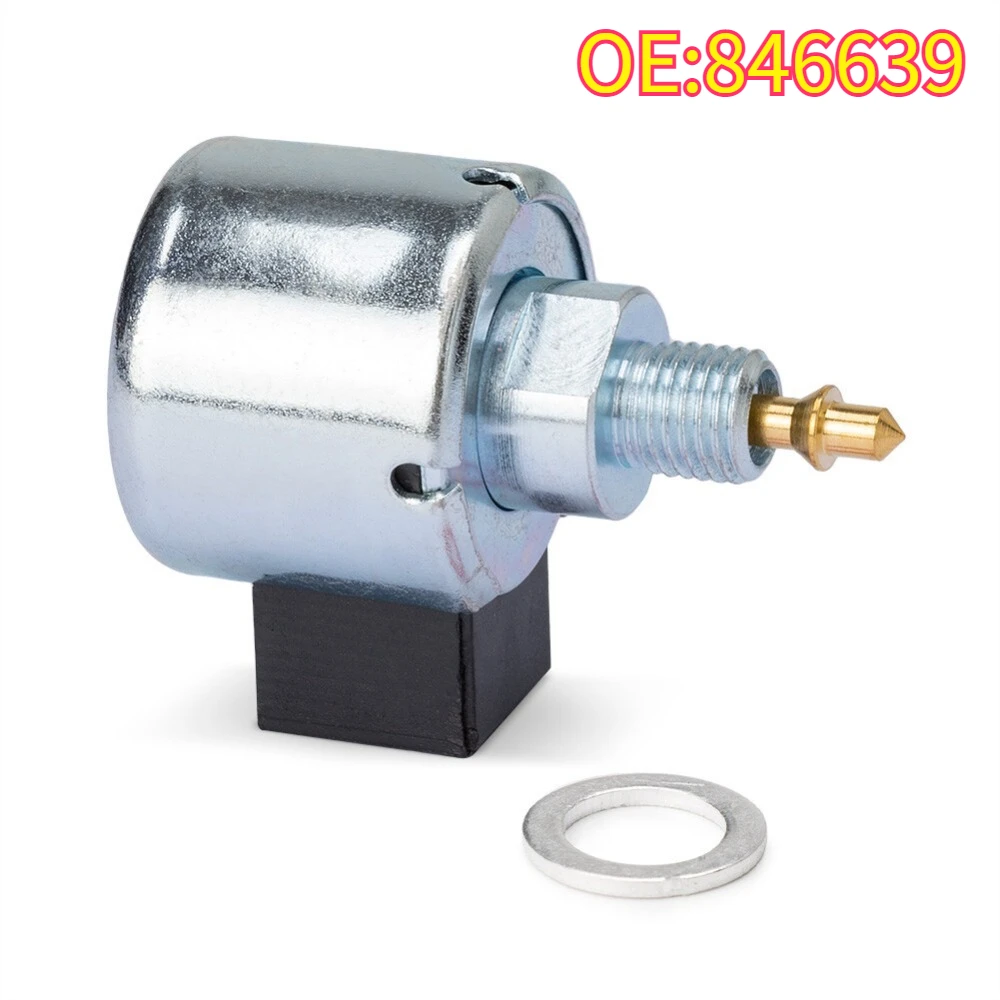

High quality New For 846639 Fuel Shut-Off Solenoid Briggs & Stratton John Deere Husqvarna Engine Carburetor Repair Kit
