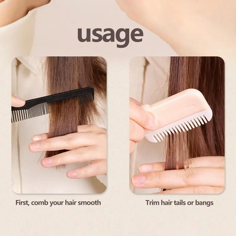 Hair Trimmer Comb For Women Hair Comb Trimming Tool For Split Ends Multifunctional Hair Cutting Tool With Comb Accessories For