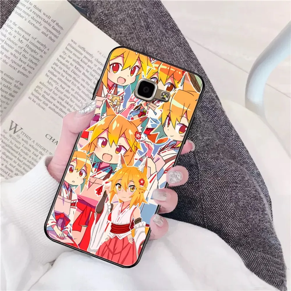 The Helpful Fox Senko-san Wall Phone Case For Samsung A 10 11 12 13 20 21 22 30 31 32 40 51 52 53 70 71 72 73 91 13 shell