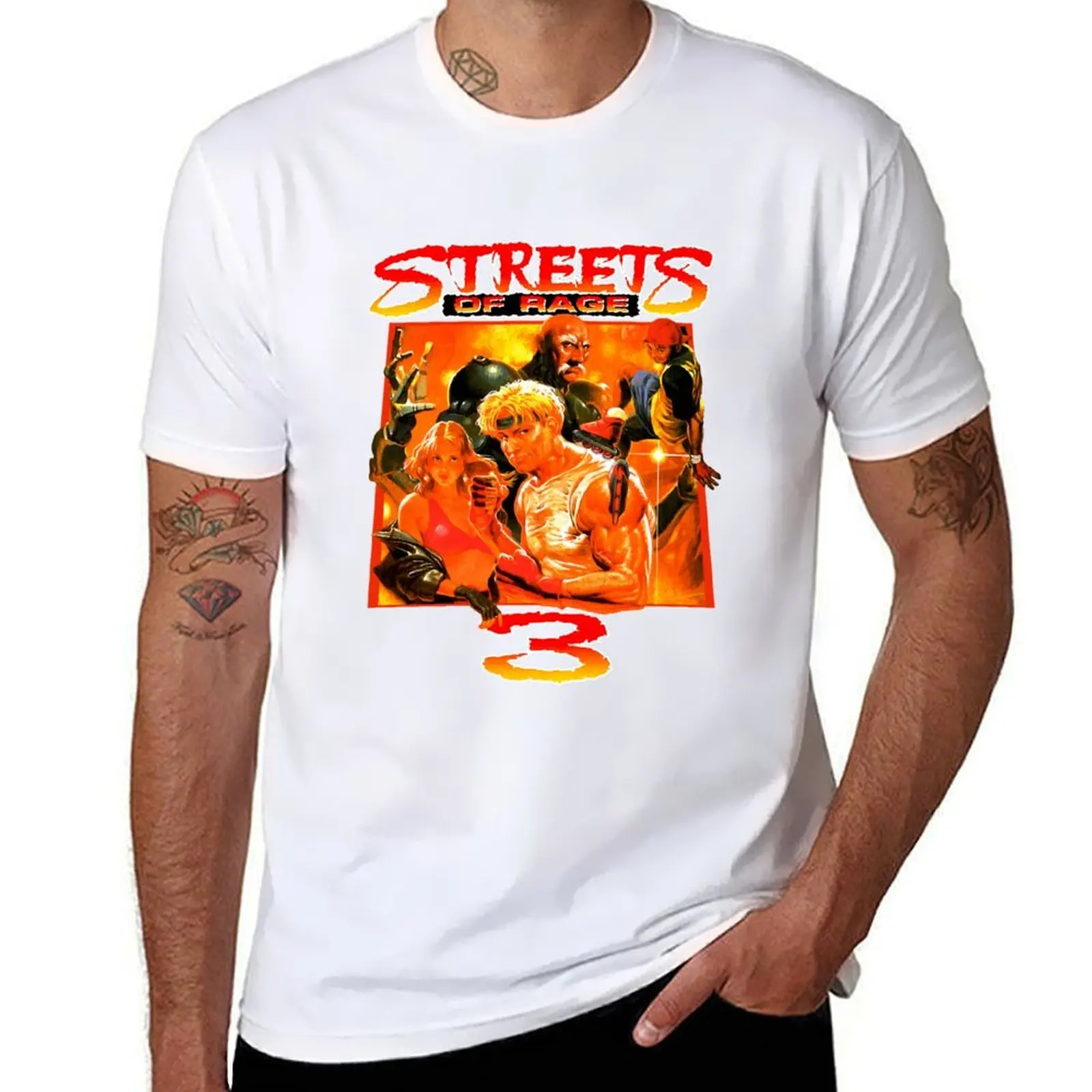 

Music Vintage Retro Streets Of Rage 3 Gifts For Everyone T-Shirt man t shirt luxury anime t shirts oversize T-Shirt