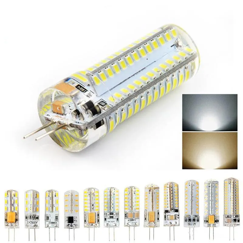 ポップg4-led電球ランプ-3w-4w-5w-6w-smd-3014-dc-12v-ac-220v-110v-ホワイト-ウォームホワイトライト-ハロゲンライトの代替-シャンデリア用
