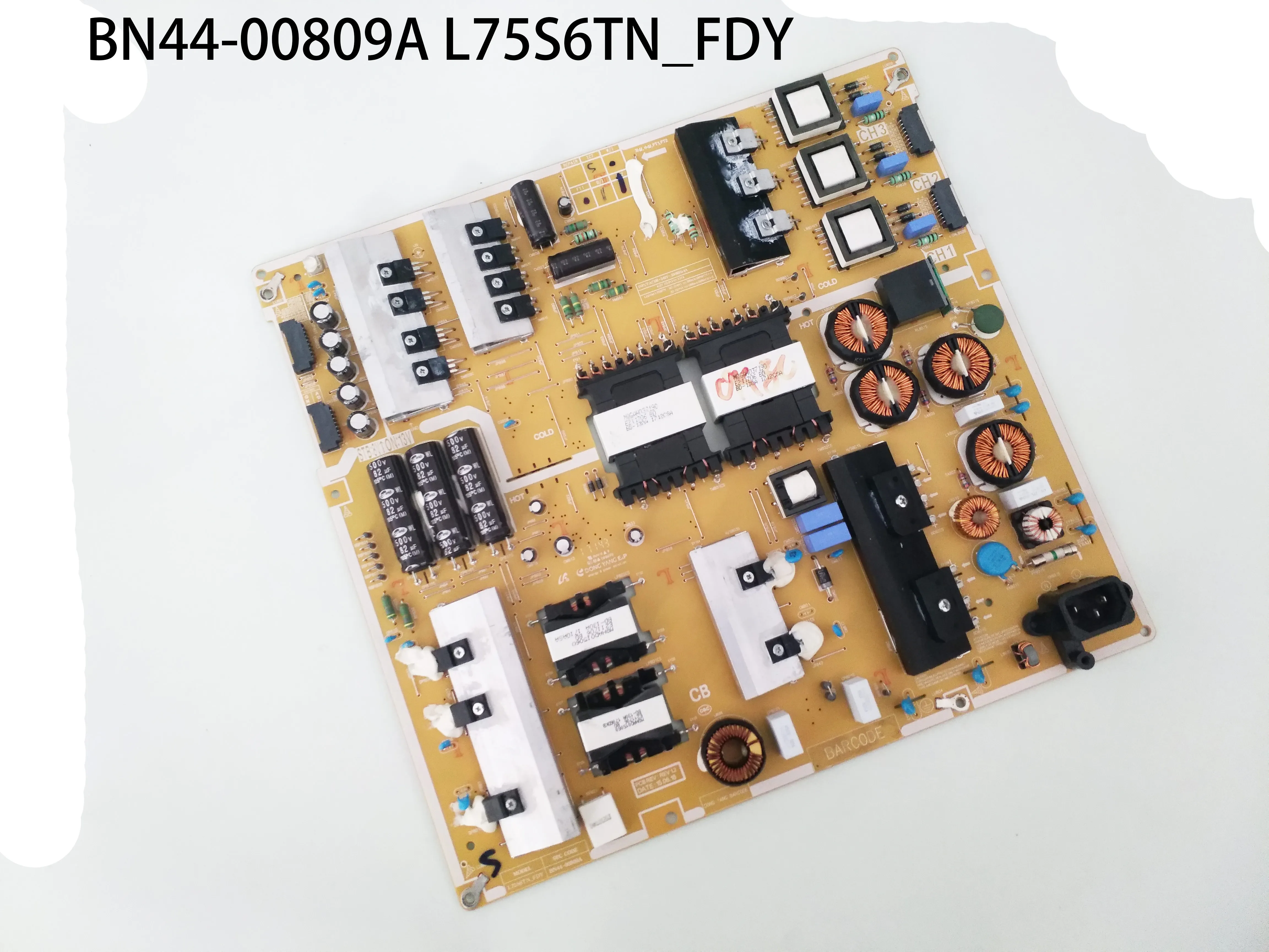 

New Original BN44-00809A L75S6TN-FDY Power Board Card Supply is For TV UE75MU6120K UA75MU6300J UA75MU6310J UA75MU6320J TV parts