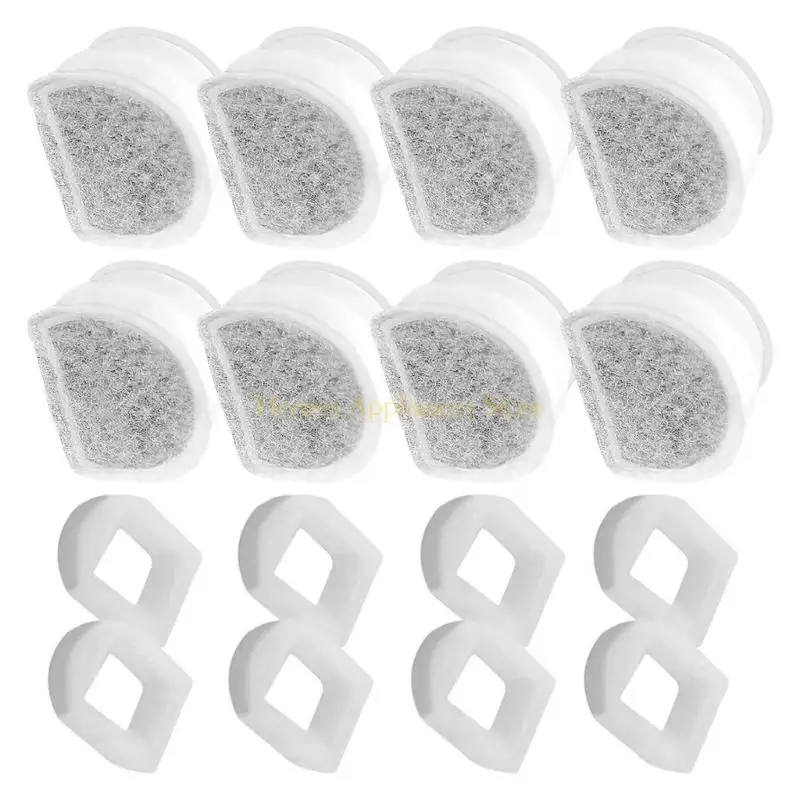 Filtros carbono reposição D0AB para gatos e distribuidores água para cães Grade alimentar Purificadores fonte