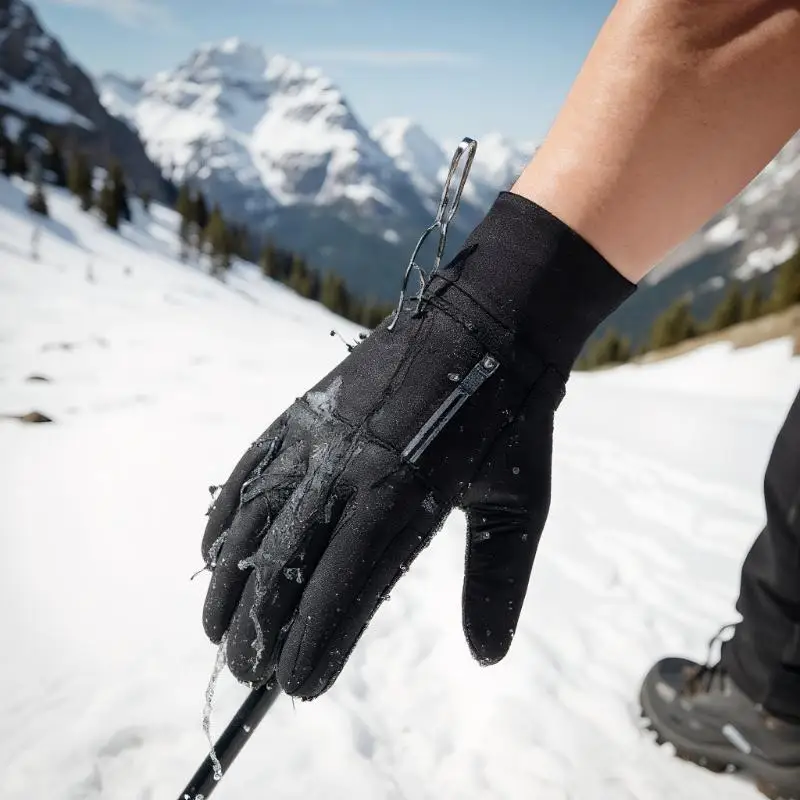 

✰✪1Pair Winter Gloves For Men Women - Waterproof Thermal Glove For Cold Weather,for Running Cycling With Touchscreen Finger