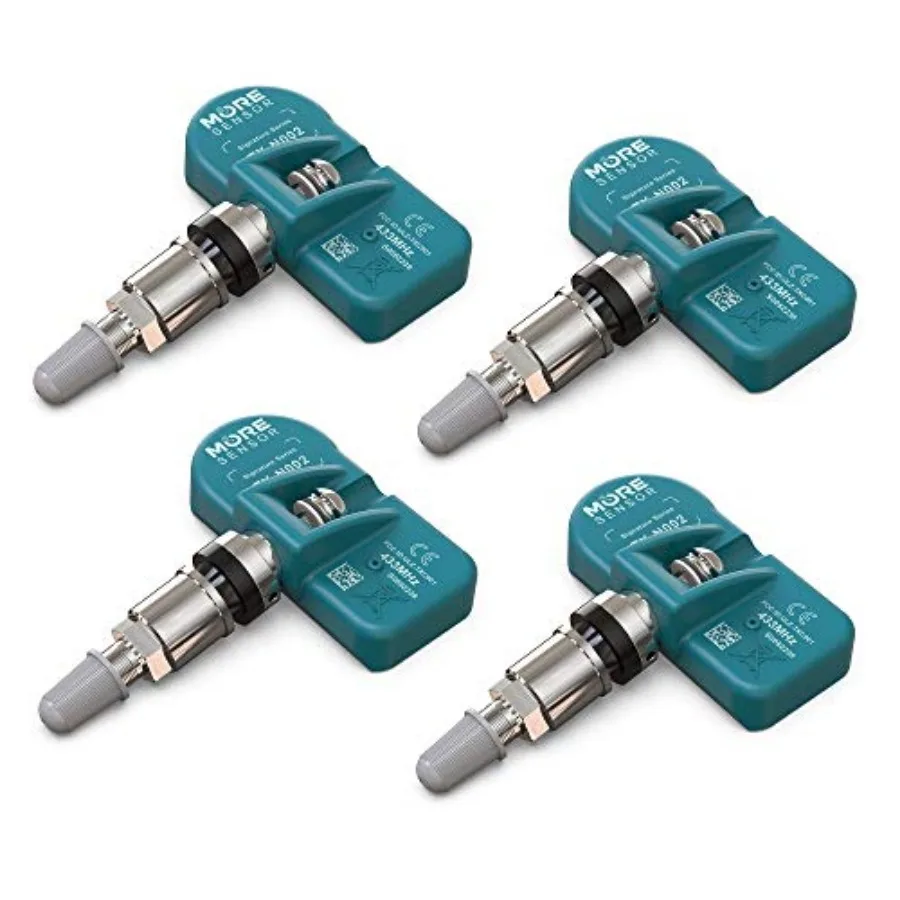

MORESENSOR Signature Series 433MHz TPMS Tire Pressure Sensor 4-Pack Preprogrammed for Select 850+ European/American Brand Model