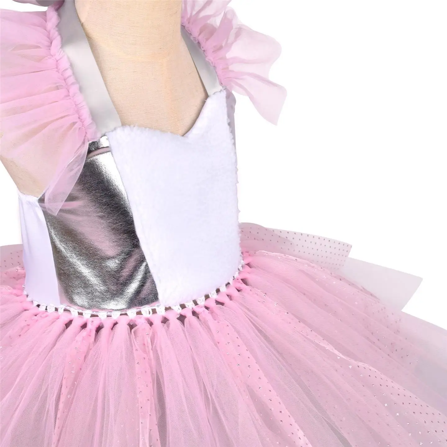 Easter Par Costume Skirt for Girls New Arrival Rabbit Dr Children's Day Stage Performance Clothing PU Material KTV Gown