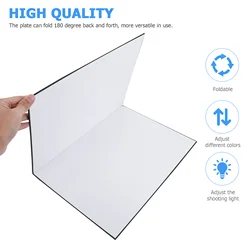 A3 Fill Light Board Reflective for Product Photography Reflector Cardboard Foldable Diffuser Accessory Still Life Cosmetics