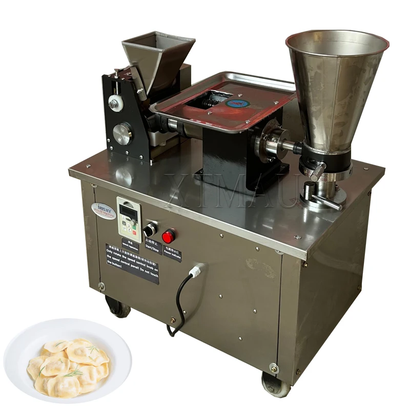 

Valparaiso Full Automatic Dumpling Machine Gyoza Empanada Samosa Making Jamaican Patty Machine Meat Pie Samosa Folding Machine