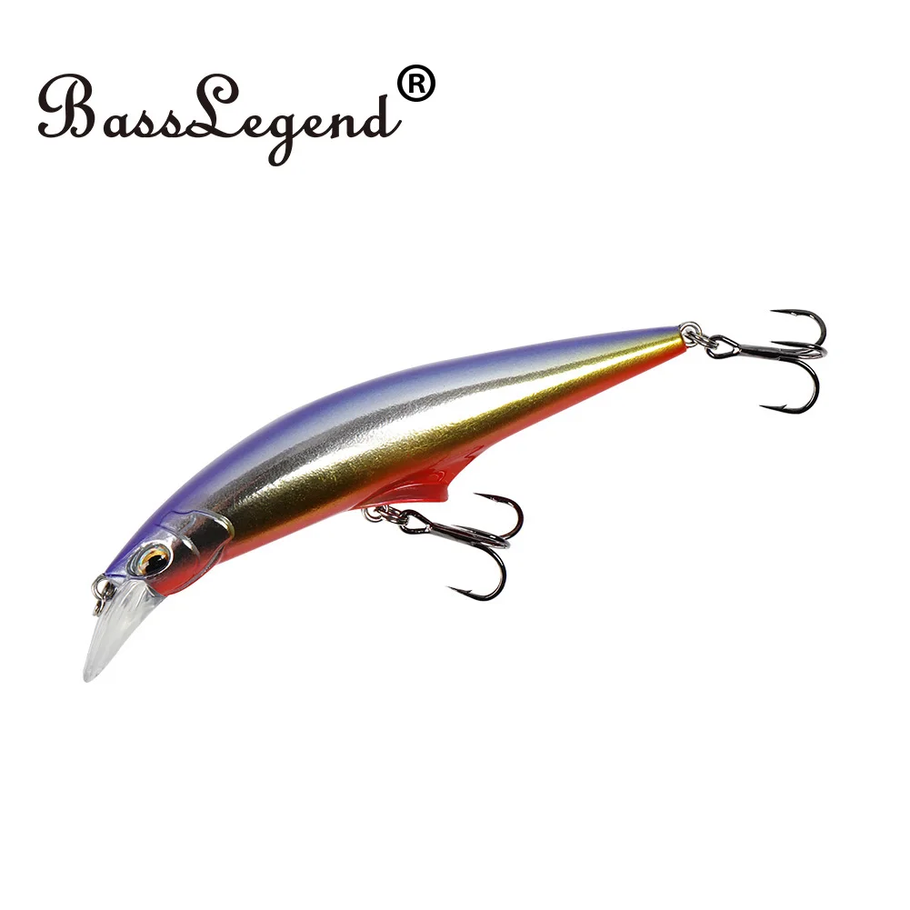 BassLegend Fishing Saltwater Lure G Control Long Cast Sinking Minnow Wire Through Sea Bass Pike Bait 95mm 28g/120mm 41g