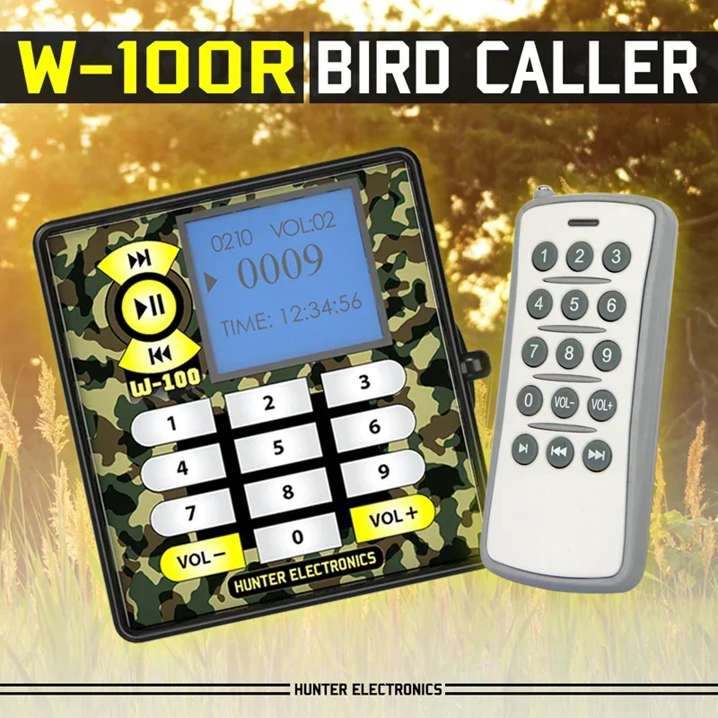 MP3 Bird Caller 100W waterproof with Remote ORIGINAL MANUFACTURER