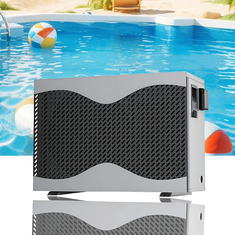 Warm Water Swimming Pool Water Heater 28kw Chiller Combo High Efficiency Screw Compressor Tankless Pool Heat Pump 120000 Btu