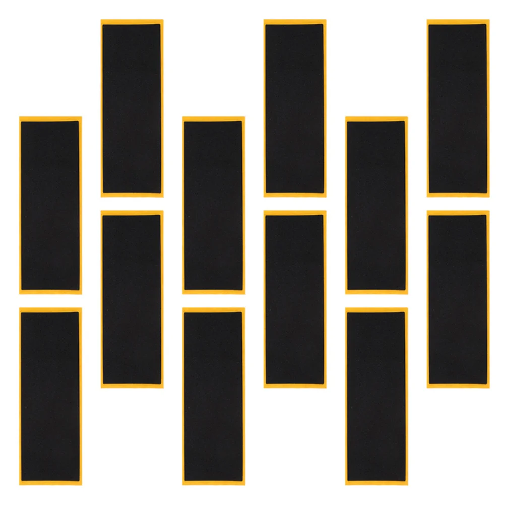 12Pcs Fingerboard Grip Tape Foam Mini Skateboard Cushioning Nonslip Fingerboard Accessories Skateboard Supplies