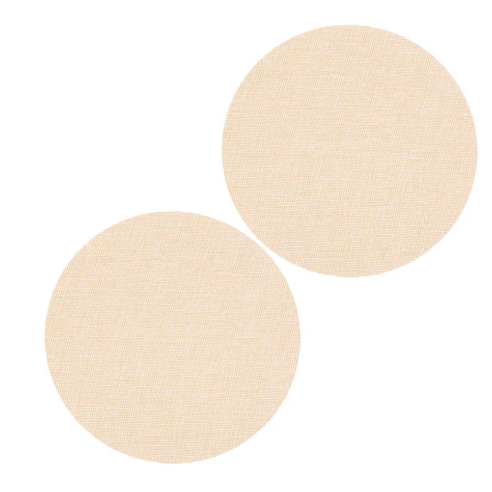2Pcs Ceiling Light Shade Diffuser Soft Light Anti-Dazzling - -Resistant Lampshade Fabric Cover for Nursery Bedroom