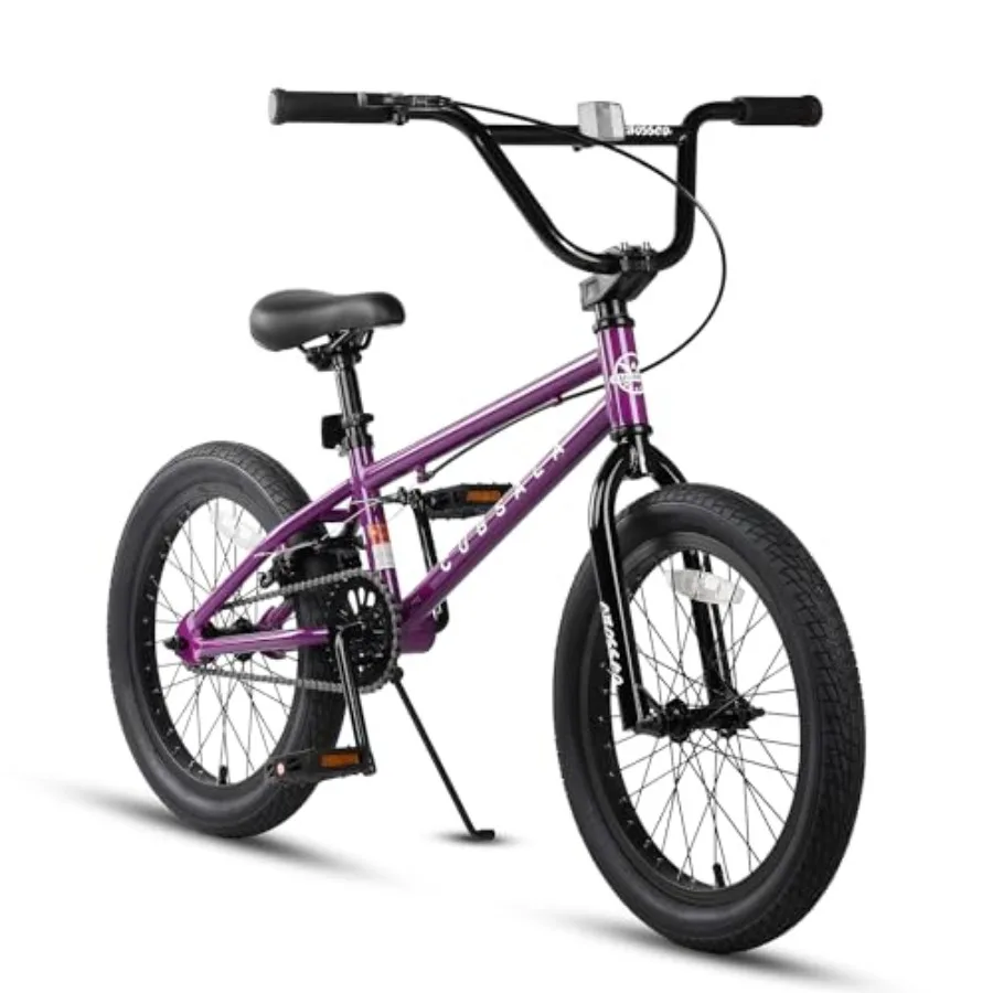 

Велосипед BMX для фристайла, 18-20 дюймов, для детей 5-13 лет и начинающих райдеров, различные цвета
