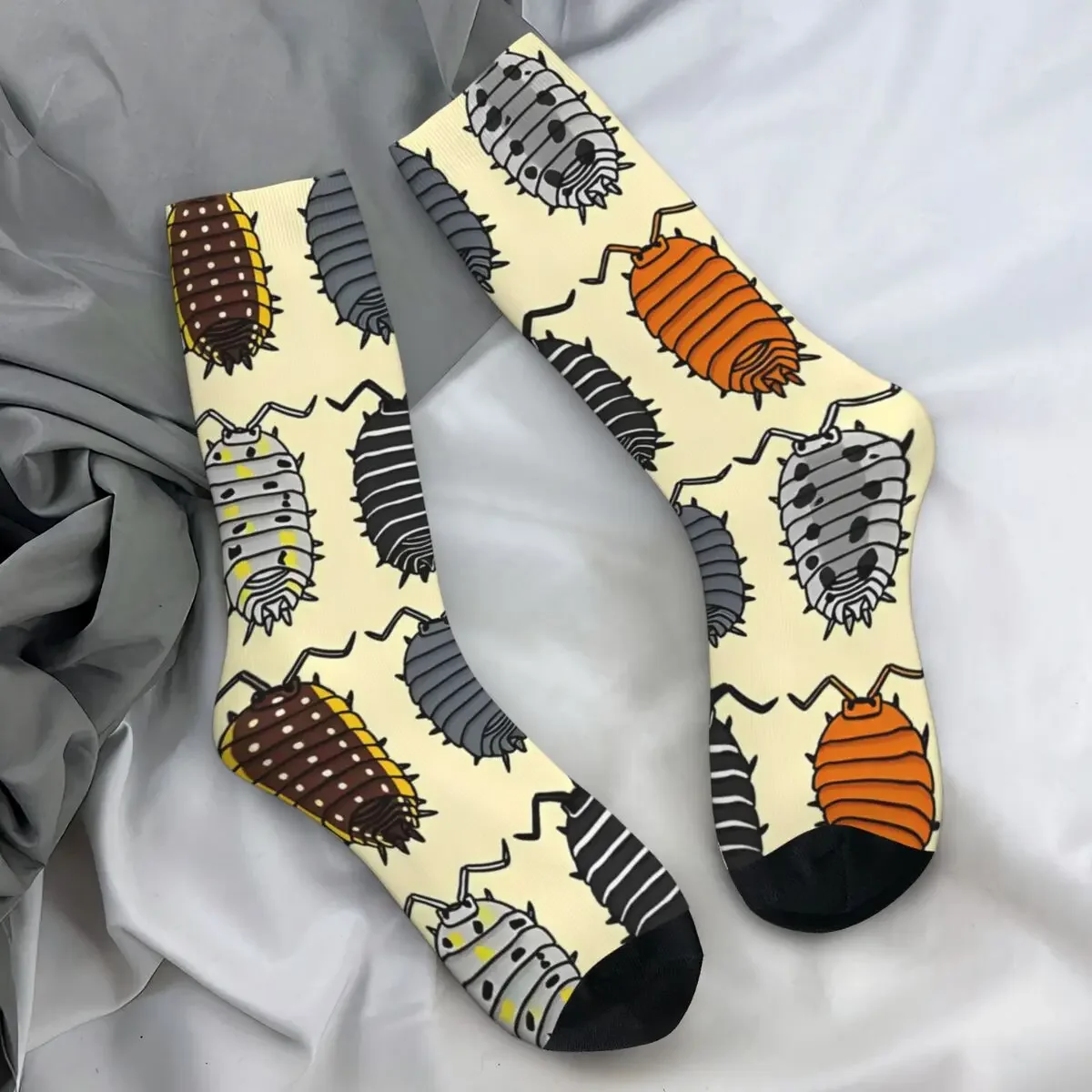 

Isopods Insect Socks Animal Fashion Stockings Women Men Soft Outdoor Socks Winter Graphic Non Slip Socks