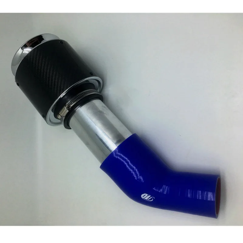 45 Degree Silicone Tubing Hose Intercooler Turbo Intake Pipe Coupler Hose Reducer Universal Multiple Sizes Blue 45-102mm