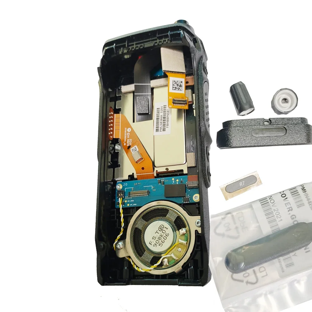 R7 Complete Casing Housing With LCD And Electronic Parts For Walkie Talkie Repairs