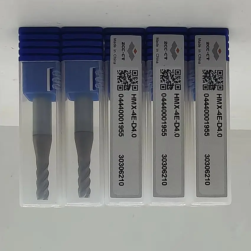 

HMX-4E-D3.0/HMX-4E-D4.0/HMX-4E-D4.5/HMX-4E-D5.0/HMX-4E-D5.5/HMX-4E-D6.0 ZCC.CT HMX-4E 4 Flute Flat end mills 4T End Mills