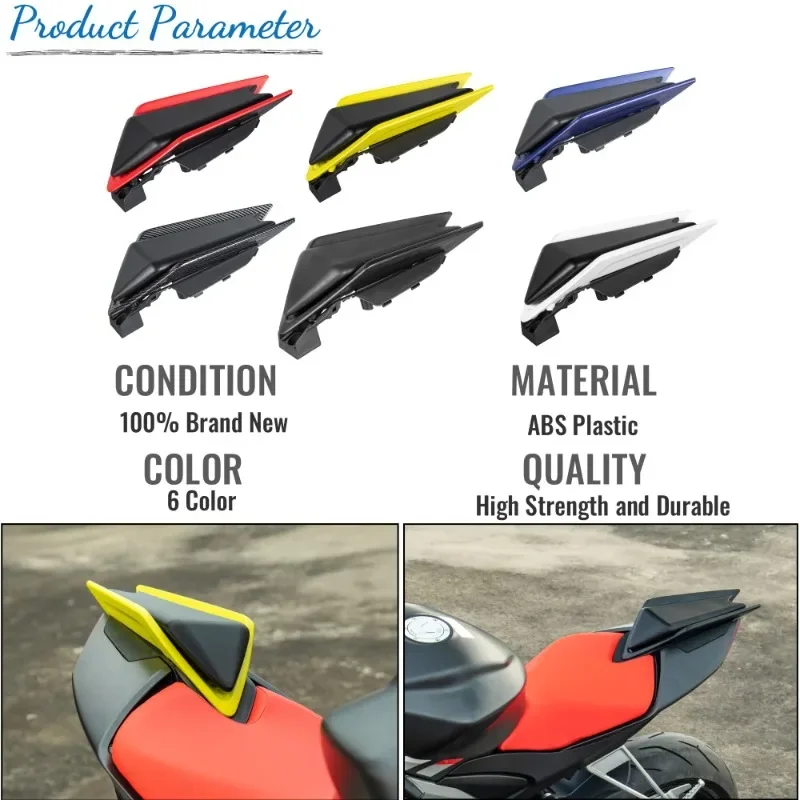 

FOR Aprilia RS660 RS 660 Tuono 660 2020-2024 Motorcycle Passenger Pillion Rear Seat Cover Fairing Seat Cowl Hump Spoiler