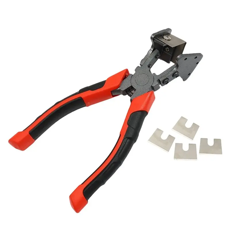 NEW HOT In Stock-Scissors& 90° Right-Angle Cutter With 4 Blades- Rubber Strip Pliers 45-Degree V-Shaped Design For Sealing Trim
