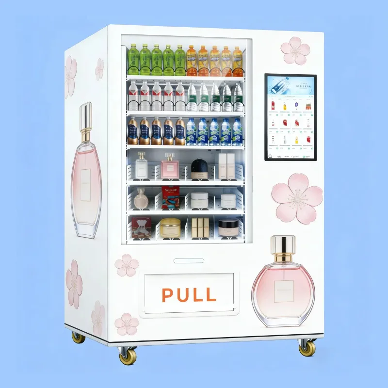 

Custom New Touch Screen Vending Machine 24-hour Self-service Perfume/cosmetics Vending Machine