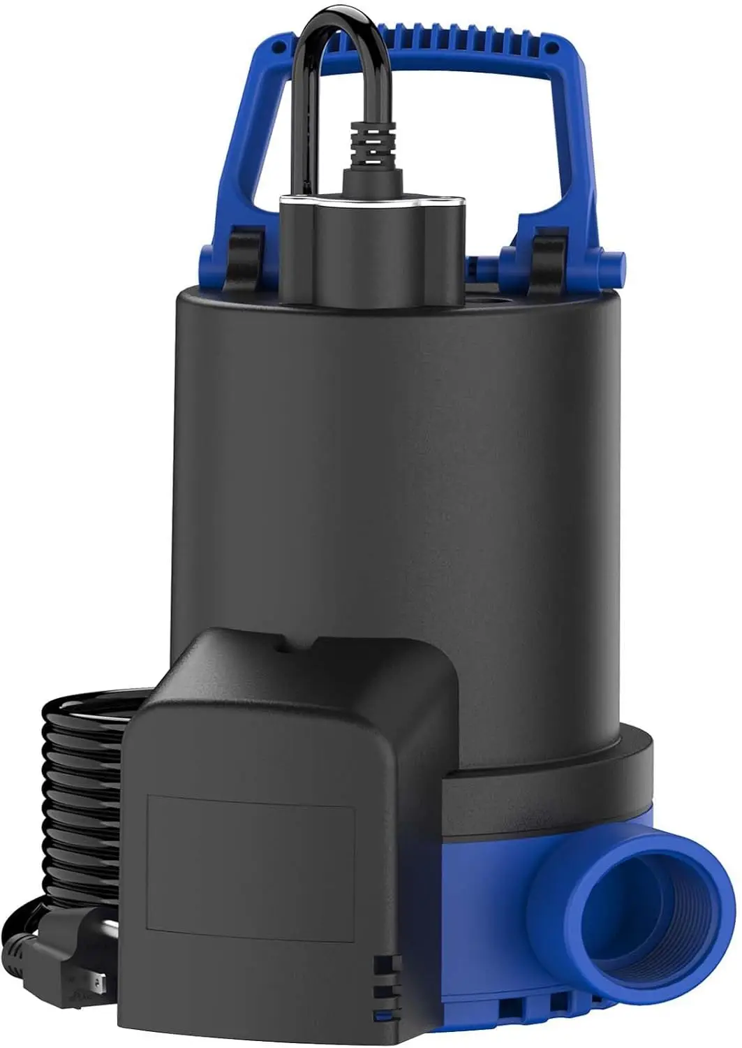 AgiiMan Submersible Water Pump, 2HP 5500GPH Sump Pump with 10FT Power Cord, 3/4