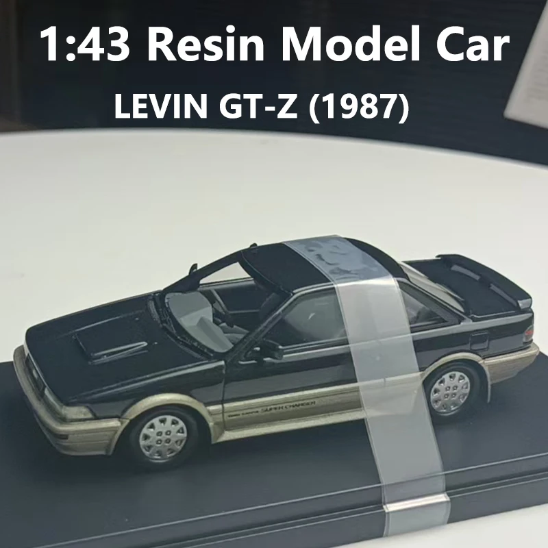 

Масштаб 1:43 Модельные автомобили LEVIN GT-Z (1987) Смола Литье под давлением транспортные средства Коллекционные украшения Игрушки для детей Взрослые Украшения Подарки