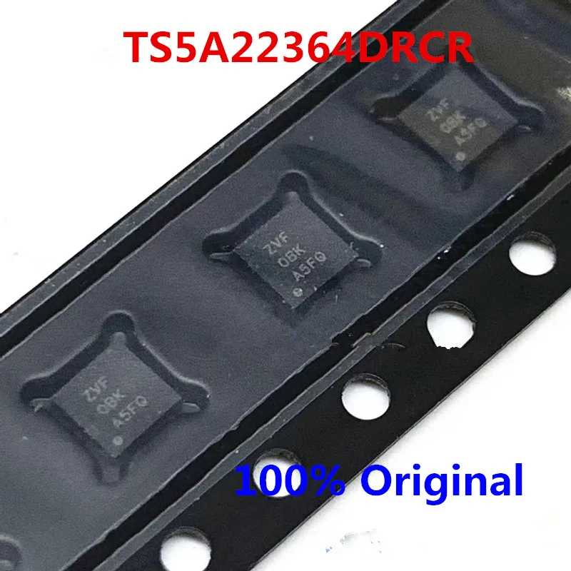 5Pcs 100% New TS3USB221EDRCR ZVM TS3USB221DRCR ZWG TS5A22364DRCR ZVF  DFN-10 Brand New Original Chips ic
