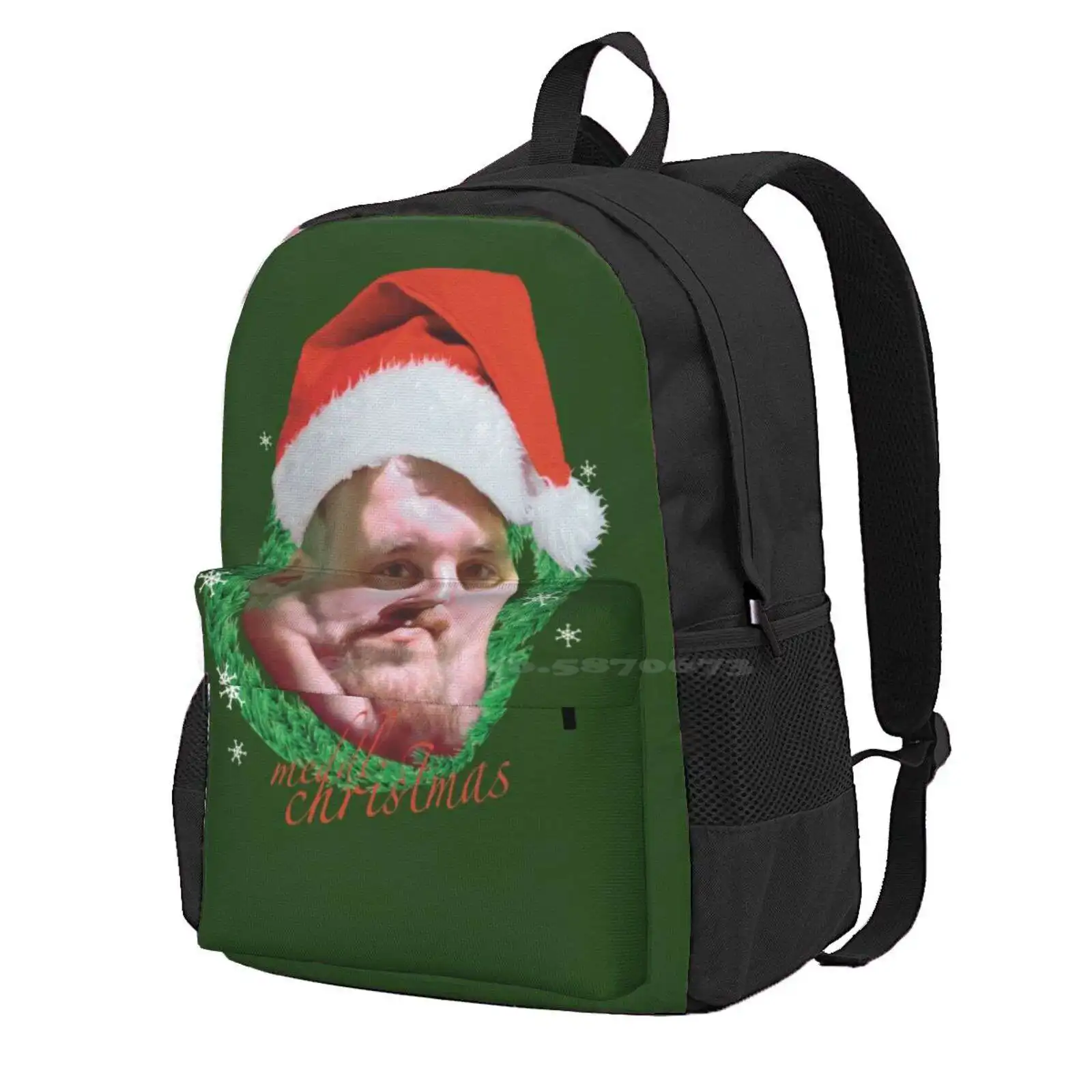 Meddl Xmas Christmas Lord Hot Sale Schoolbag Backpack Fashion Bags Rainer Winkler Christmas Lord Xmas Meddl Metal