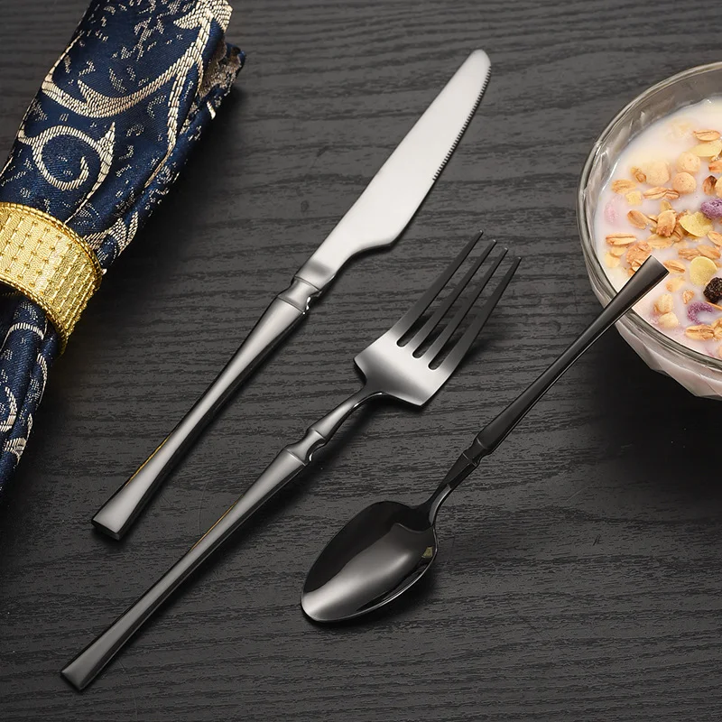 40/60-Piece Black Stainless St - огляд і ціна Commercial Kitchen Knives