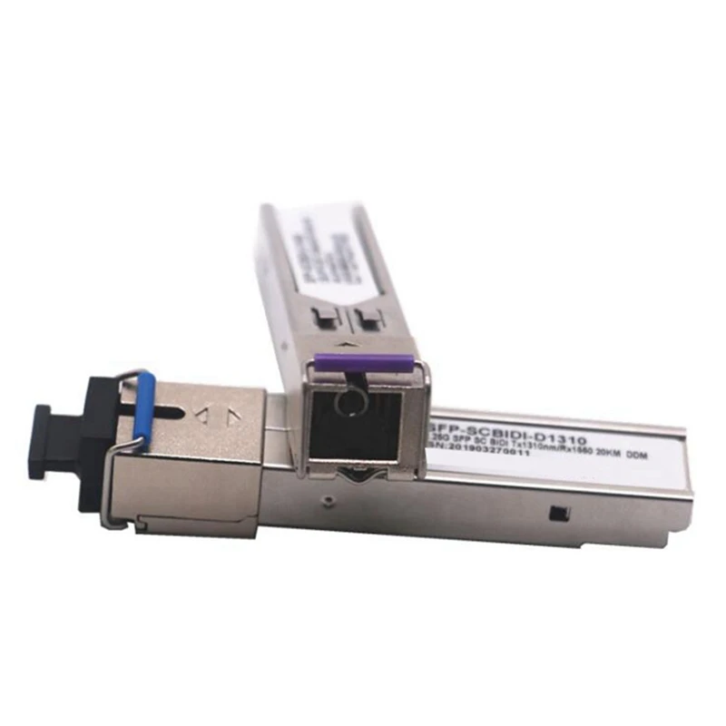ABFT-2X 20KM Single Fiber SC GPON Module Switch Gigabit SFP Optical Module Compatible For With HP H3C Switch