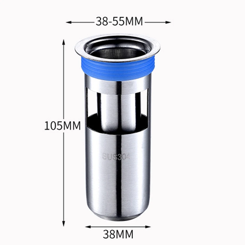

Deodorant Floor Drainer 3 8x10 5cm Sink Drain Strainer Bathtub Shaped Precise Cutouts Easy Cleaning U