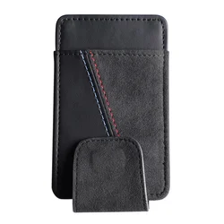 Made of Alcantara For BMW E90 E60 F10 F30 F20 G30 G20 X1 X3 X5 Car Interior Multifunctional Glasses Holder Card Clip Accessories