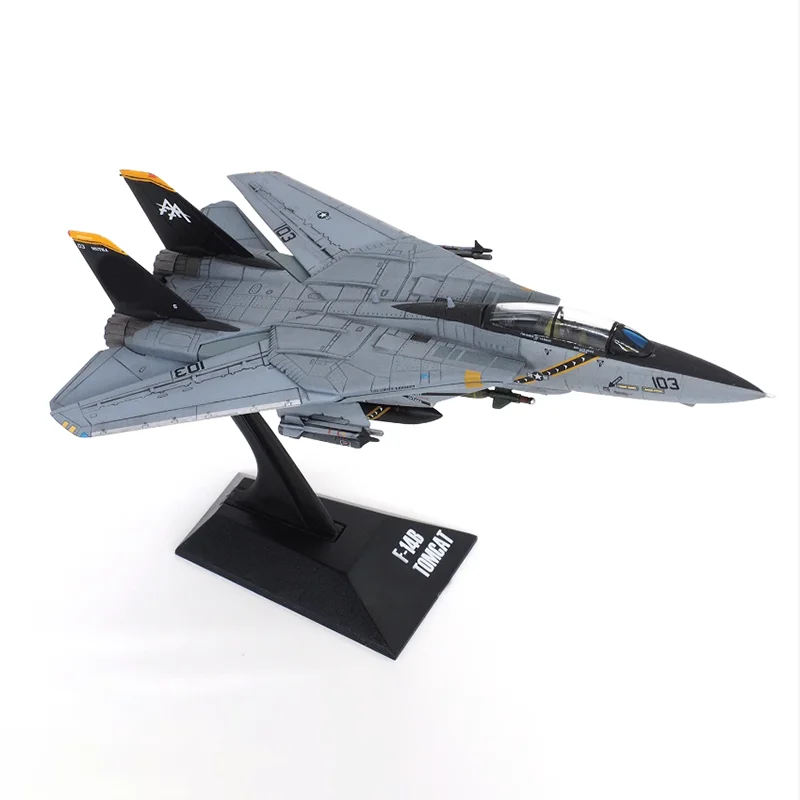 JC Wings 1:144 Scale US Navy F-18F Jolly Rogers F/A-18F VFA-103 AG200 Aircraft Model Simulation Fighter Finished Souvenir Toy