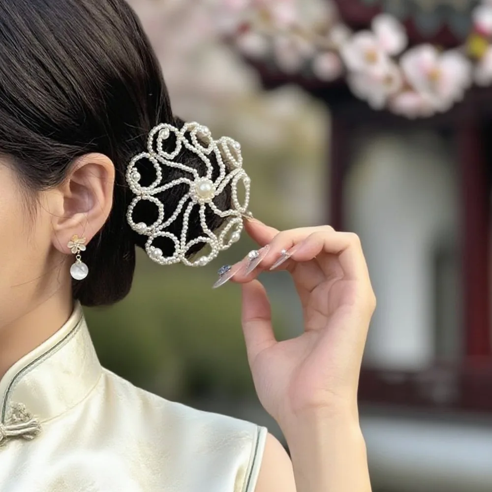 

Ancient Style Chinese Style Hair Clip Tassel Pearl Cheongsam Headwear Hair Accessories Vintage Hanfu Hairpin Photograph