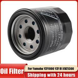 For Yamaha YZF1000 YZF R1 XVZ1300 FJ1200 MT03 FZ61 FZ6R FZ6 XJ6 FZ07 MT07 XSR700 XSR900 FZ8 FJ09 FZ09 MT09 Oil Filter