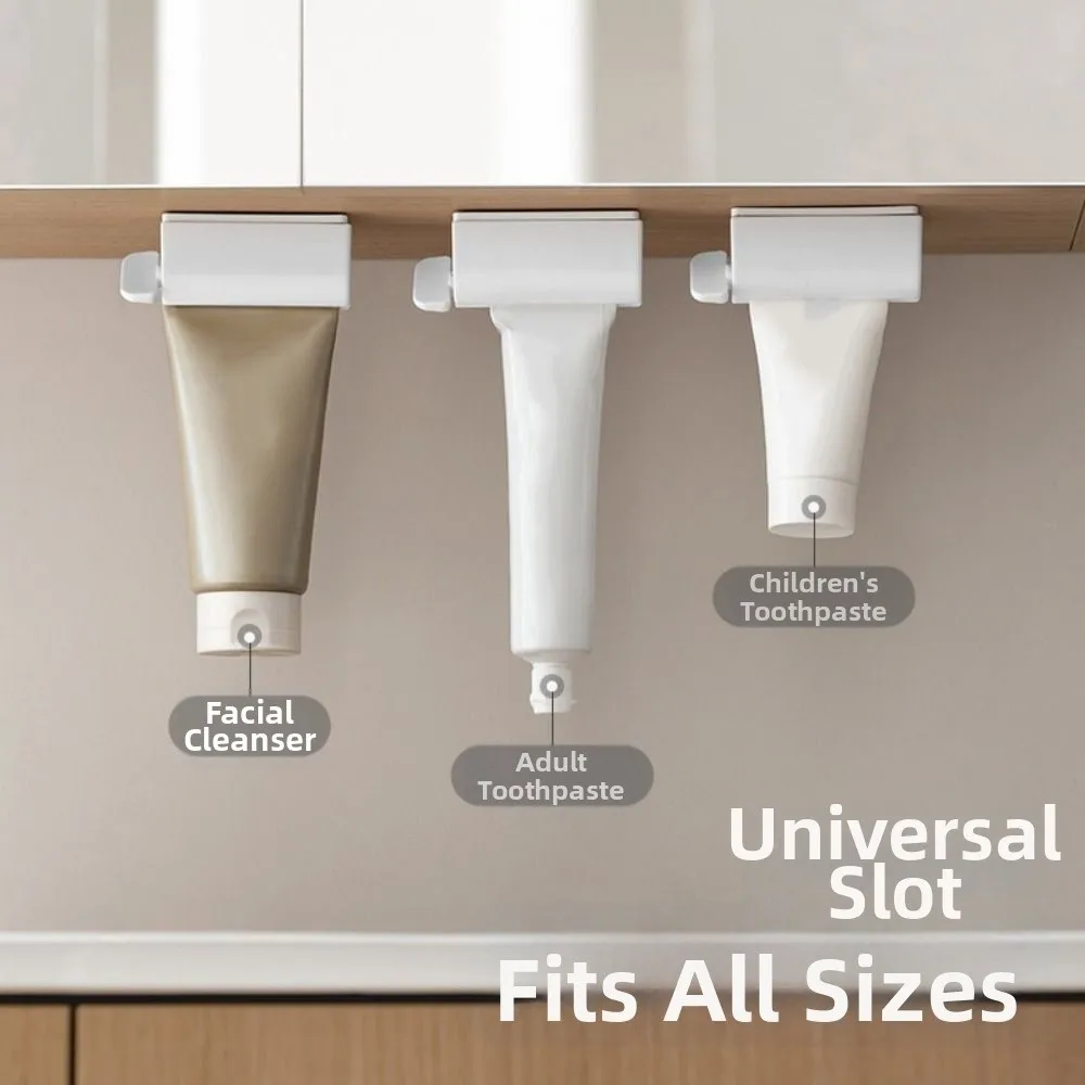 Manual Rotating Toothpaste Squeezer Efficient Usage Labor-Saving Cosmetic Paint Extruder Easy To Use Tightener