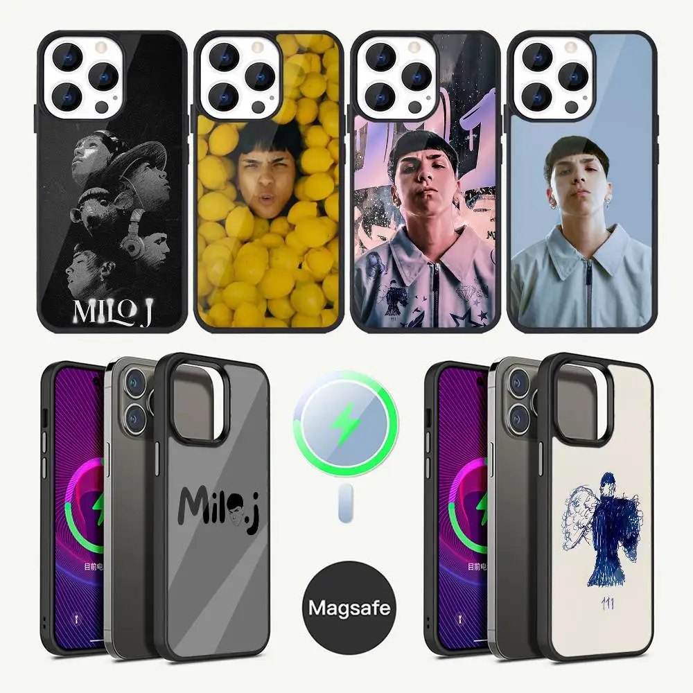 

Singer M-Milo J Phone Case For iPhone 17,16,15,14,13,12,11,Plus,Pro,Max Mini Magsafe Magnetic Wireless Charging