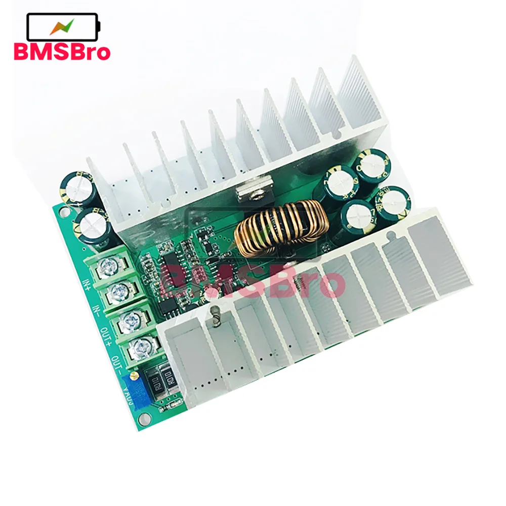 DC-DC 500W Step Down Power Supply Buck Adjustable Voltage Converter Module 12-75V to 12-50V