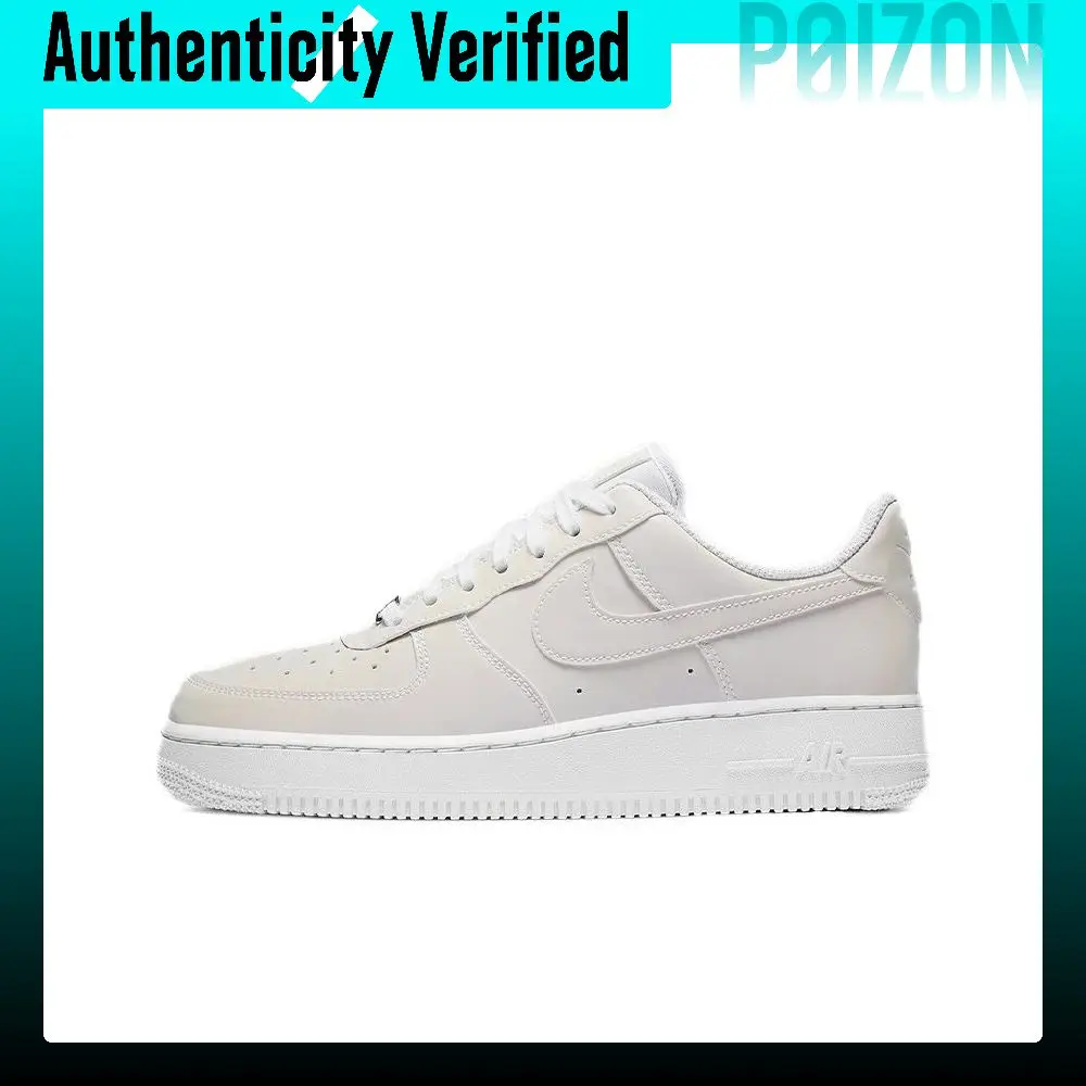 Zapatillas Nike Air Force 1 para Skateboard, de caña baja para mujer, color blanco crema, DC2062-100