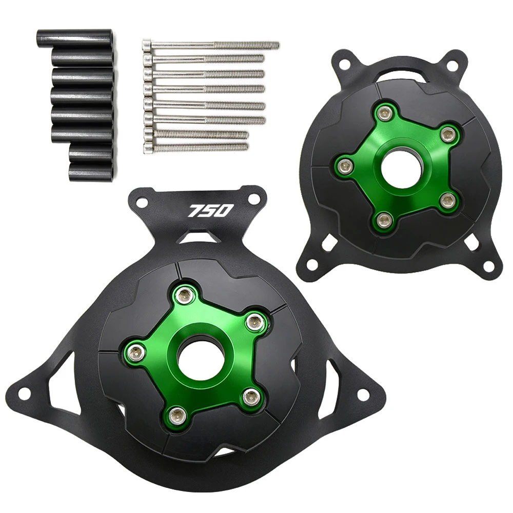 Motorcycle Engine Cover Aluminum Protector Guard Modified Accessories For Kawasaki Z750 Z 750 2008-2016 2009 2010 2011 2012 2013