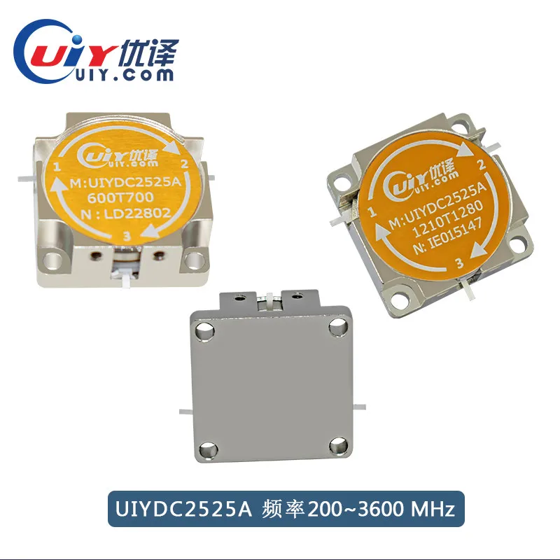 Embedded circulator 5G communication band 200MHz to 3600MHz RF strip line circulator can be customized